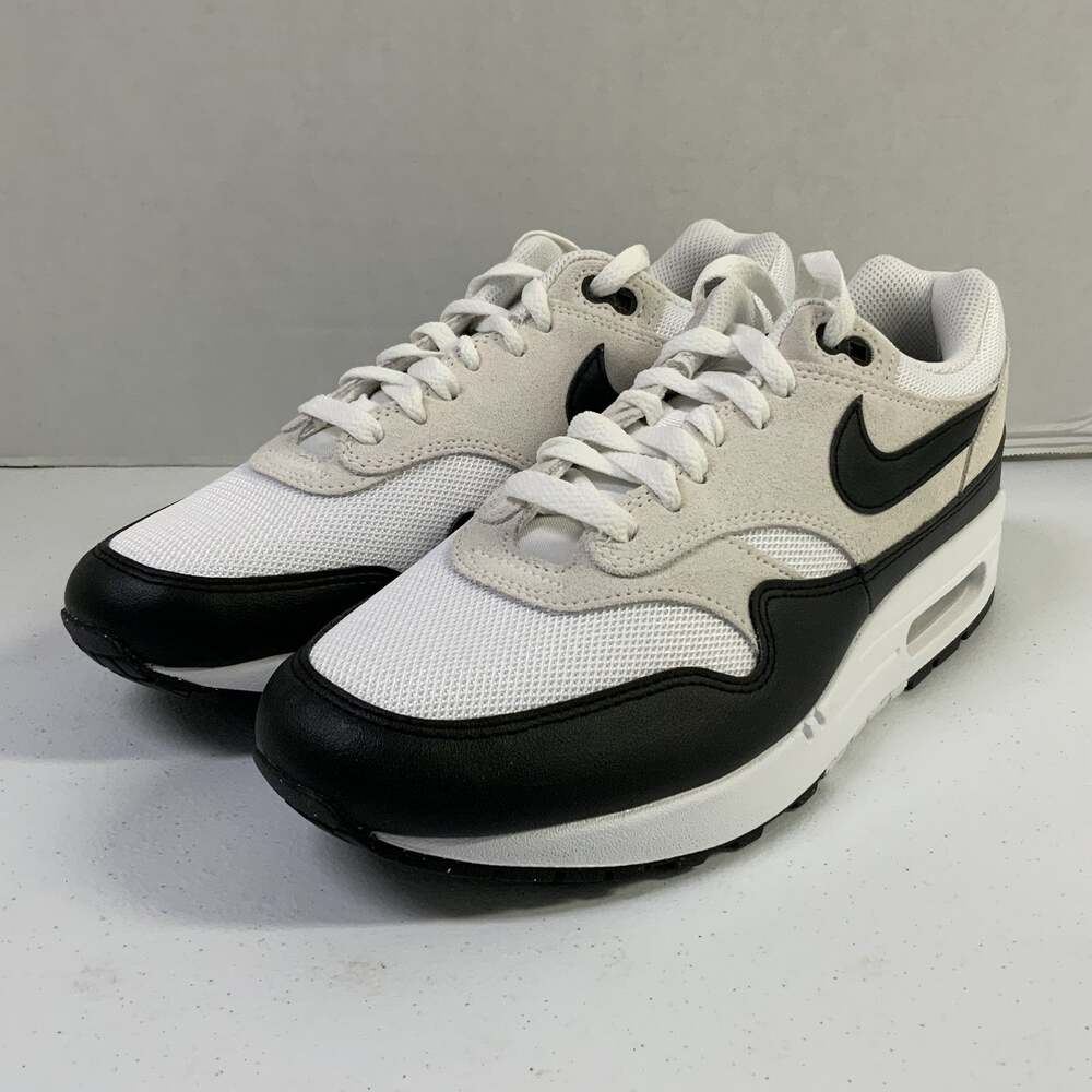 Nike Air Max 1 Essential White Black FZ5808 101 Size 9 Men Retro Running Shoes